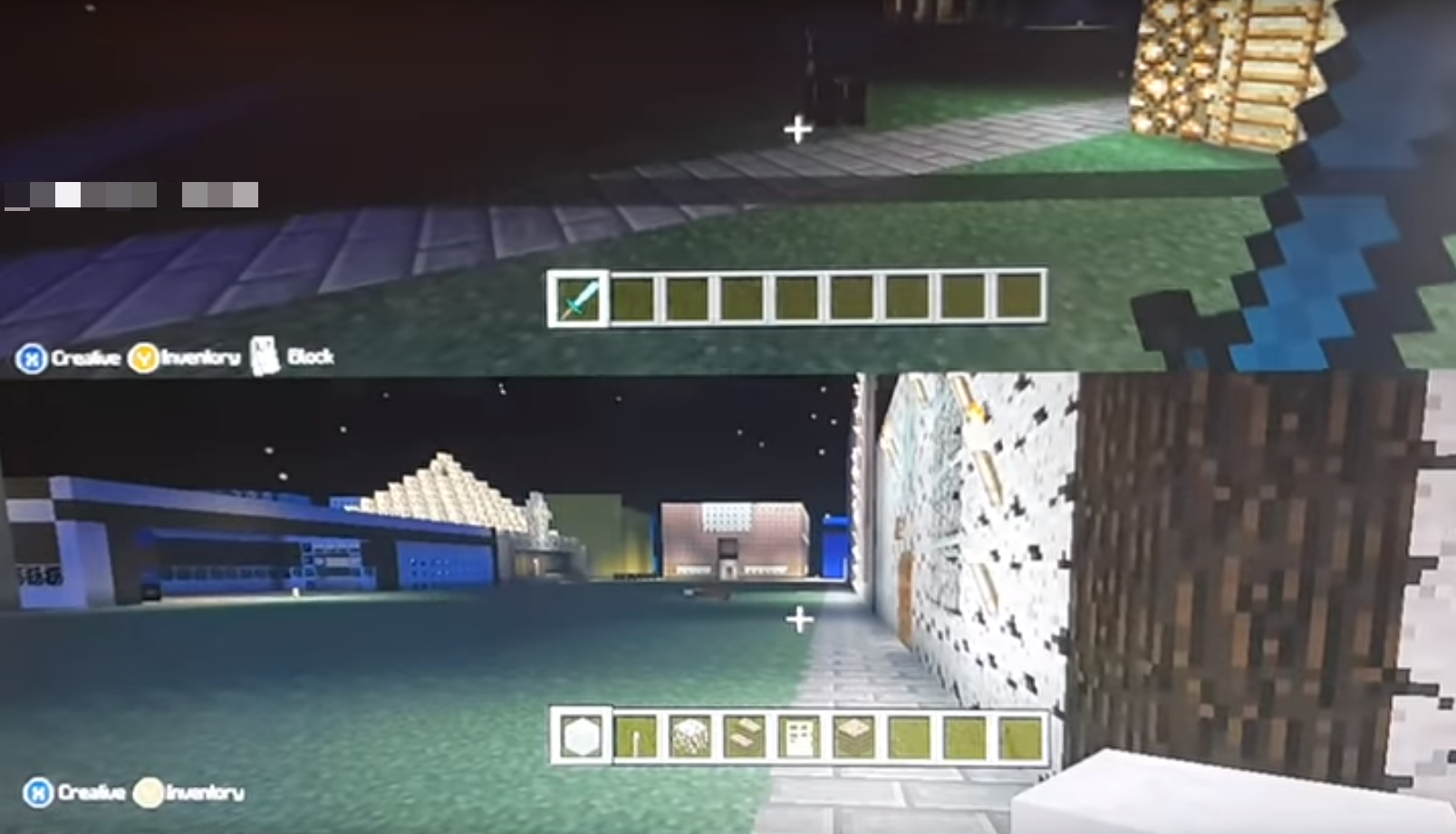 minecraft split screen