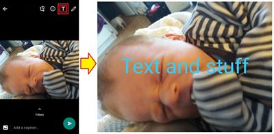 Adding text to images