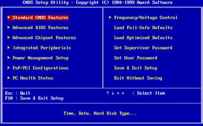 BIOS Setup