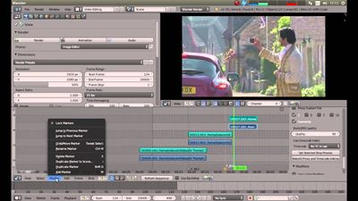 Blender Video Editor