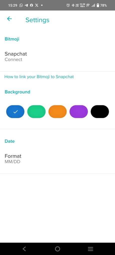 Connect Snapchat with Fitbit