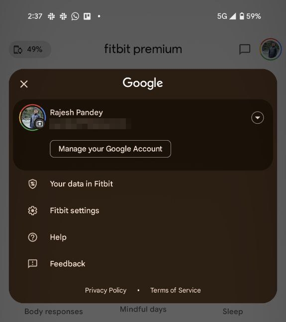 Fitbit Select Profile Image