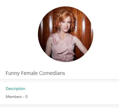 Funny Female Comedians