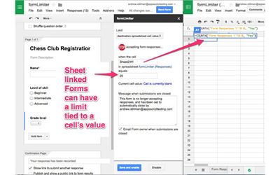 Limit Responses in Google Forms