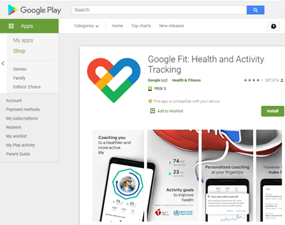samsung gear with google fit