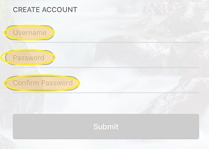 create account