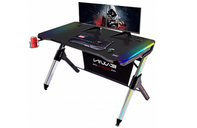EWIN 2.0 Gaming Desk – Best RGB Gaming Desk