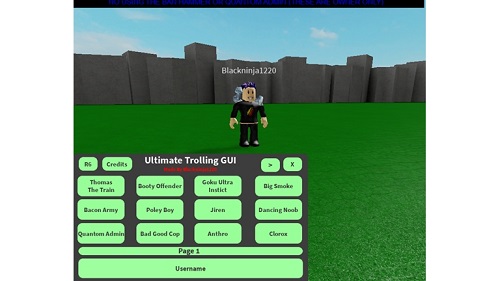 How To Get The Ultimate Trolling Gui In Roblox