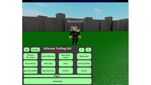 How To Get The Ultimate Trolling Gui In Roblox - best roblox pastebin script 2019