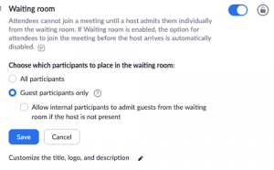 How to Enable Waiting Room in Zoom - Tech Junkie