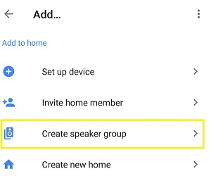 create speaker group