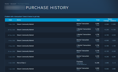 steam purchase
