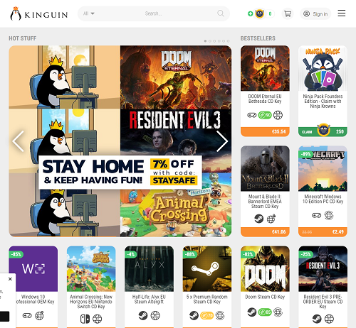 Is CDKeys Legit - Kinguin