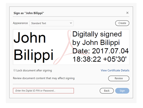 PDF Delete a Signature