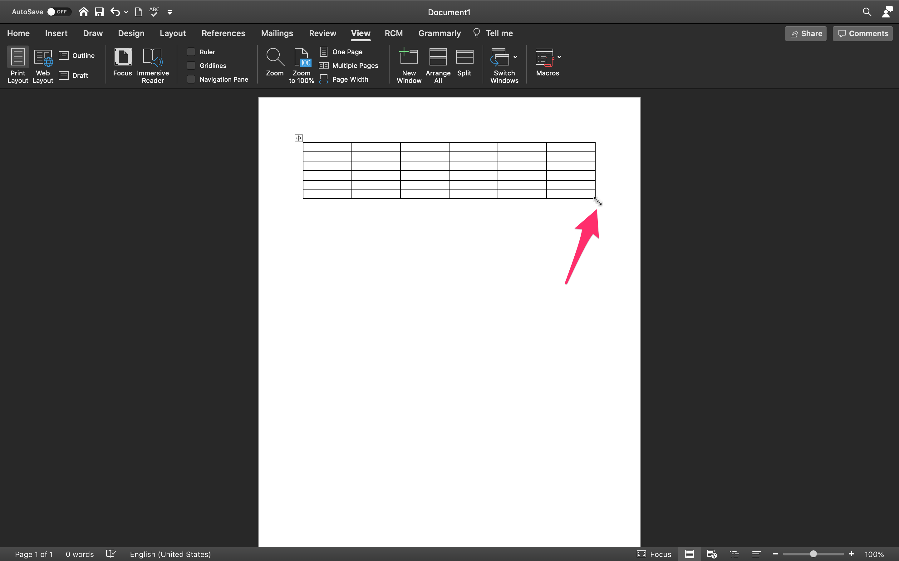 How To Fit A Table To The Page In Microsoft Word