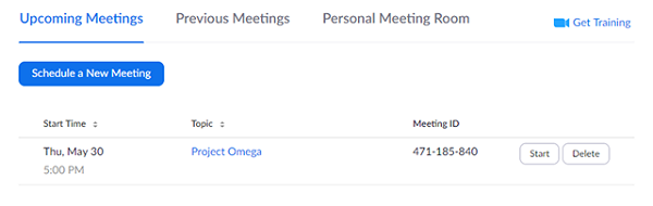 Zoom Keep the Same Meeting ID