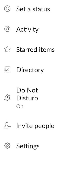 do not disturb on