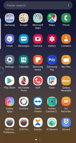 nova app drawer