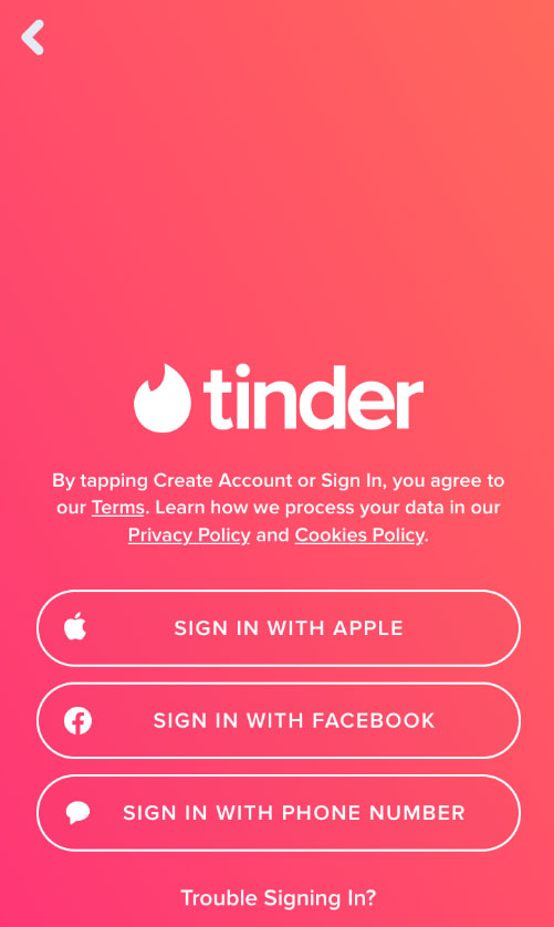 Tinder app problems or down