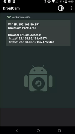 Use Your Android as a Webcam