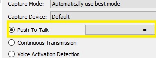 push to talk
