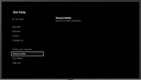reload netflix