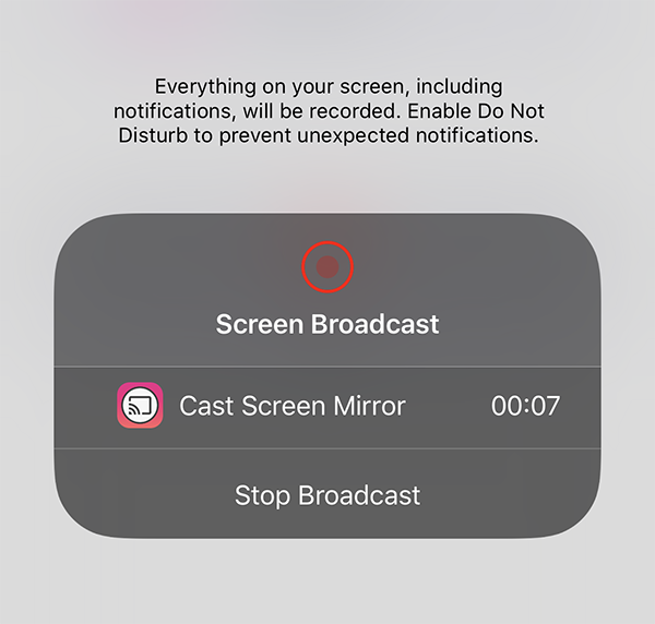 to Mirror iPhone Chromecast