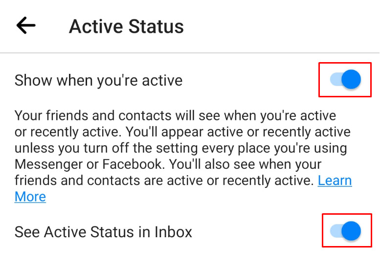 Chat facebook edge block How to