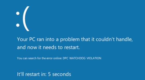 fix watchdog error