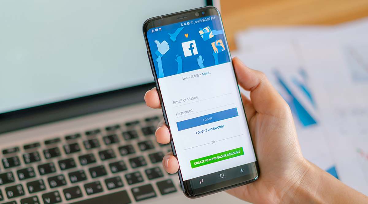 how to reset facebook app password on an android device
