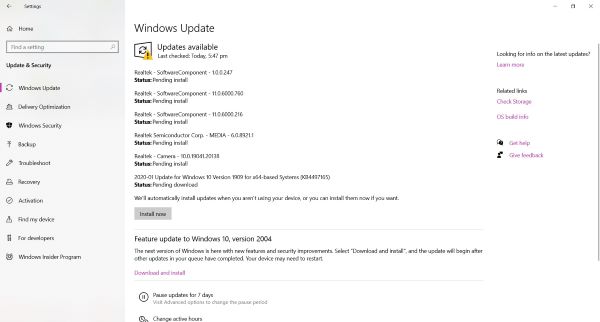 update drivers in windows 10