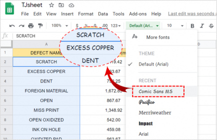 How to Change Your Font in Google Sheets - Tech Junkie
