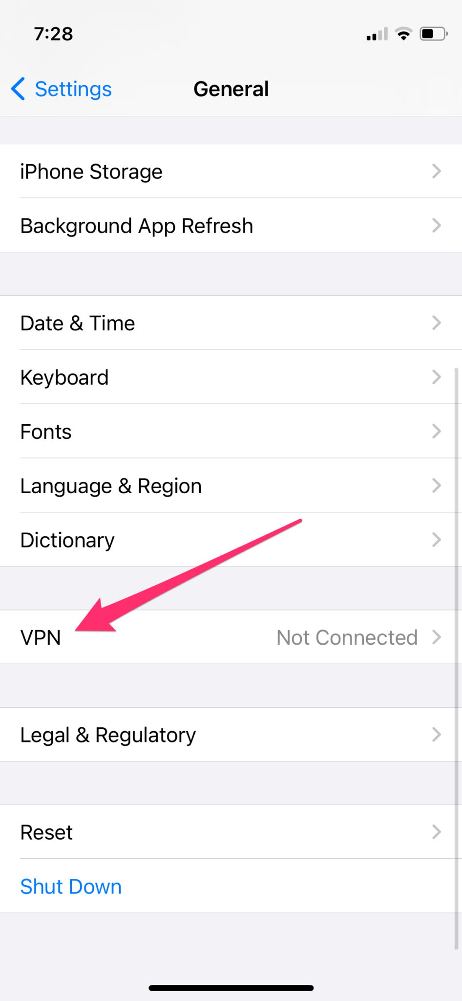 how to add manual vpn in iphone