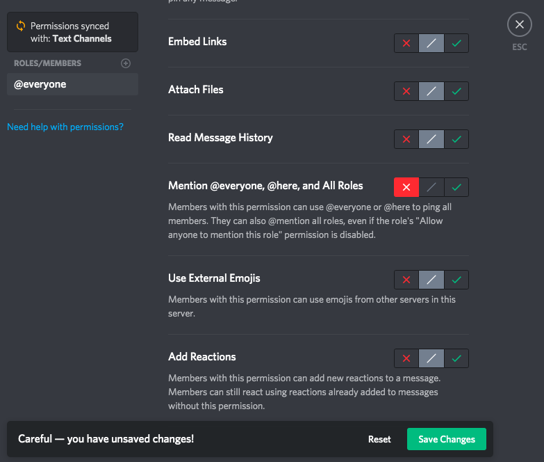 How To Disable Everyone In Discord