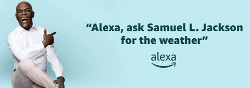 make alexa sound like samuel l jackson