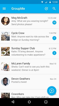 Delete A GroupMe Group on Android