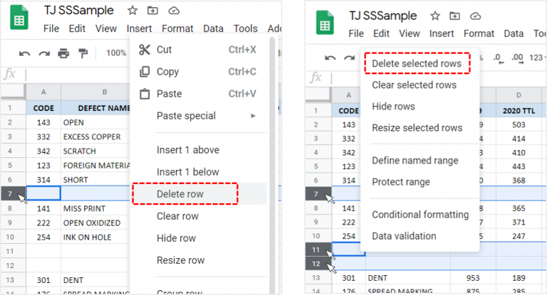 How to Get Rid of Extra Rows in Google Sheets - Tech Junkie