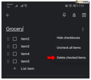 How to Delete Checked Items from Google Keep - Tech Junkie