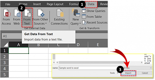 How To Convert Word to Excel - Tech Junkie