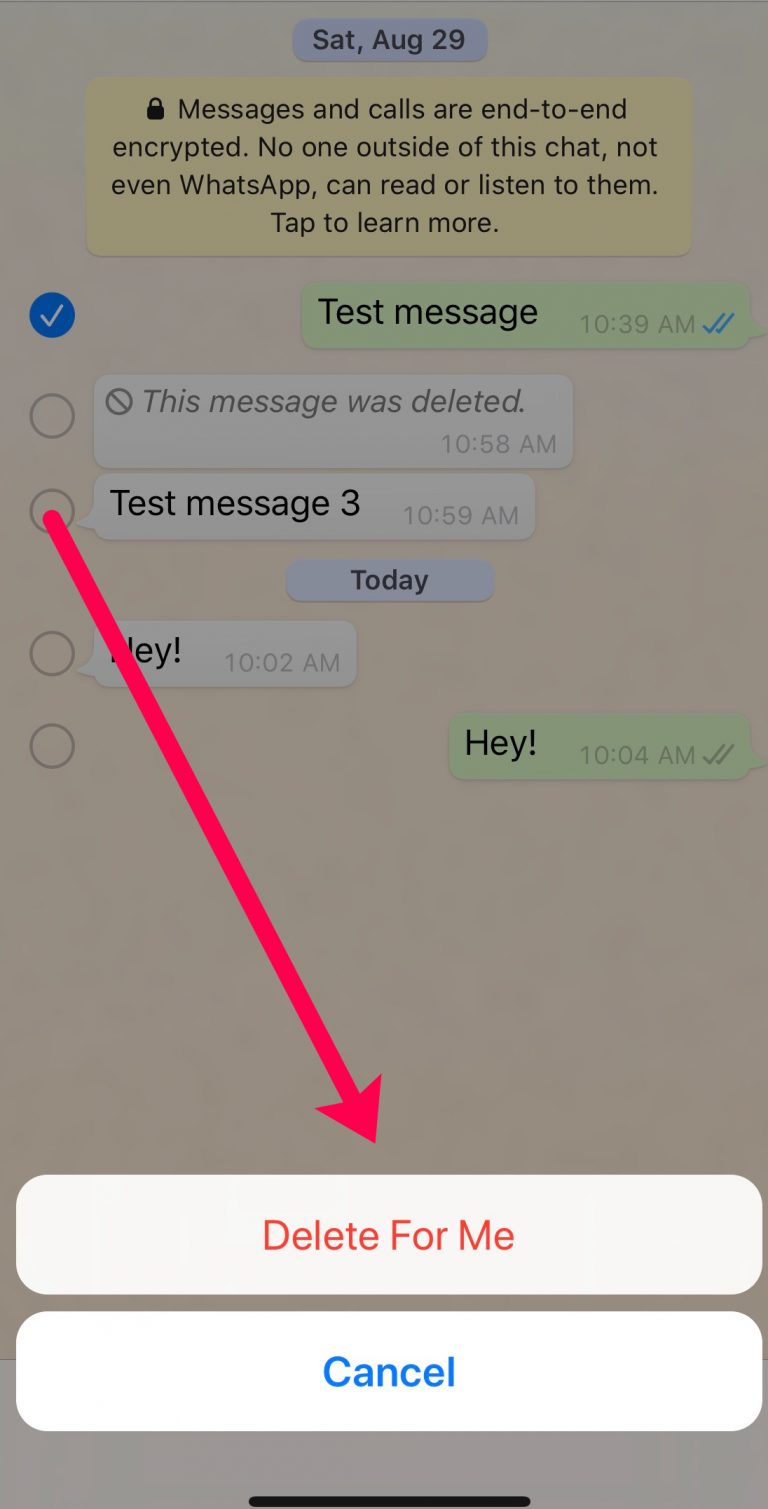 can you delete a whatsapp chat for both parties
