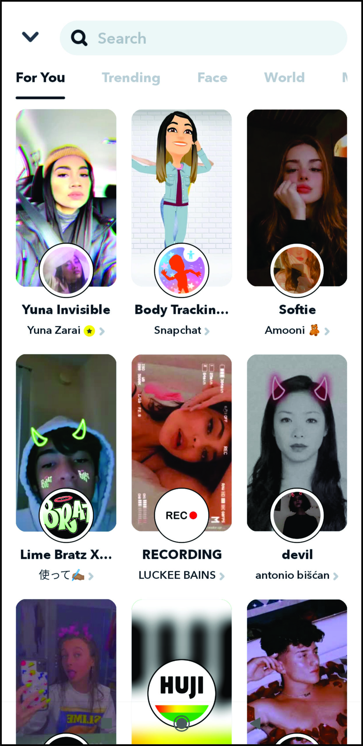 Come si ottengono i filtri Snapchat 2020?