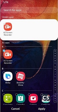 How to Find Hidden Apps on Samsung Galaxy A50