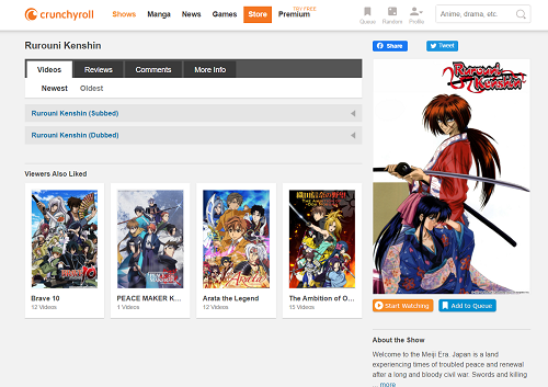 find english dubbed anime on crunchyroll