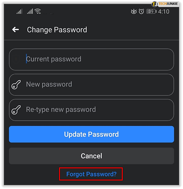 How To Reset Your Facebook App Password On An Android Device