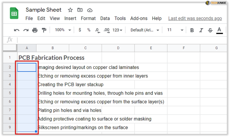 How to Use Checkboxes in Google Sheets - Tech Junkie