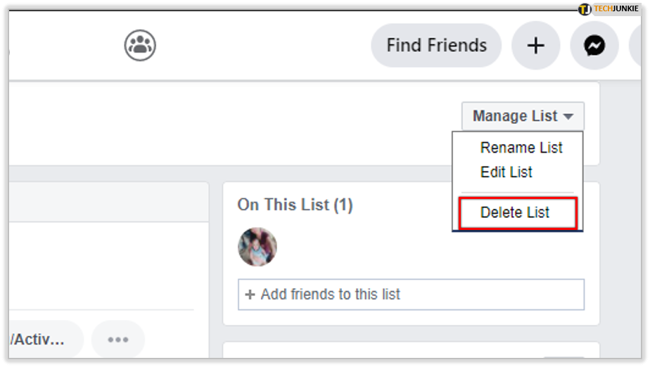 Remove Friends On Facebook