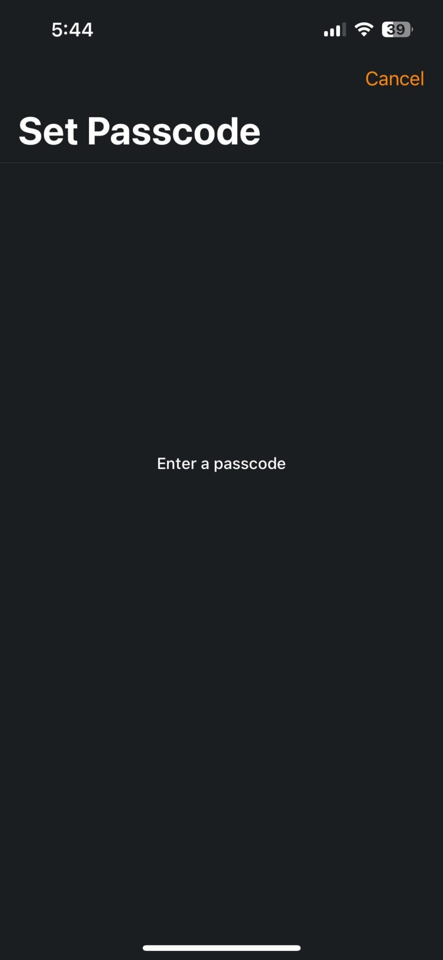 VLC Passcode