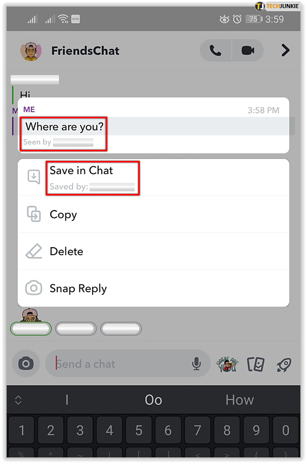 how to delete group in snapchat