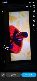 how to send old photo as snap in snapchat
