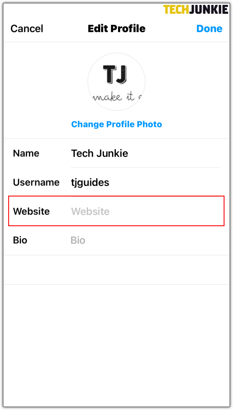 How To Find Link In Bio On Instagram Tech Junkie How To Find Link In Bio On Instagram Tech Junkie